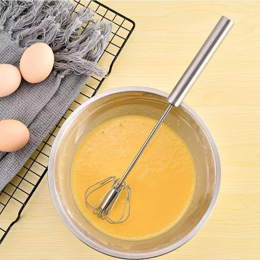 Steel Egg Whisk Kitchen Wire Balloon Whisk Milk Egg Stirrer Kitchen Baking Accessories Beater Egg Mixing Mixer Tools