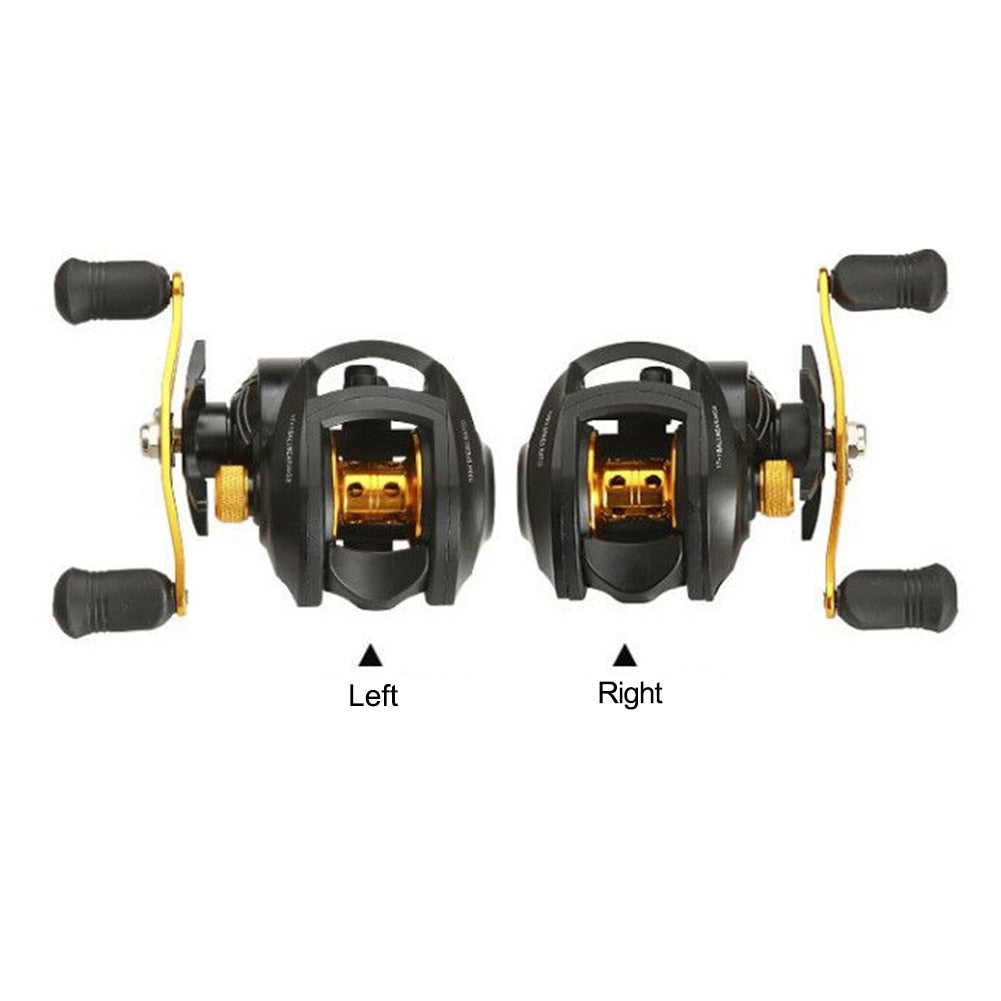 7.2:1 Fishing Spinning Casting Reel High Speed Gear Metal