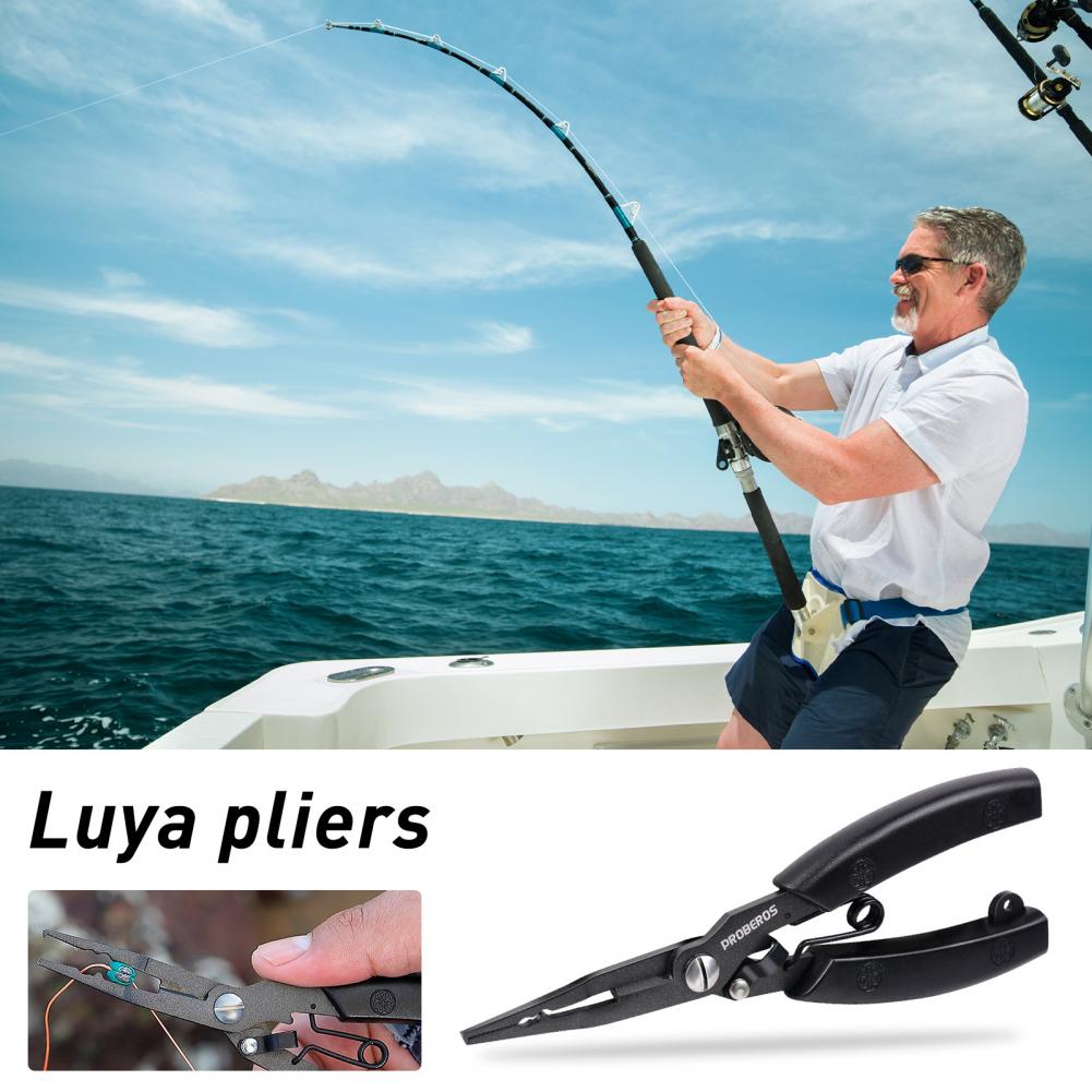 Fishing Lure Pliers  Sturdy Cozy Grip Portable  F