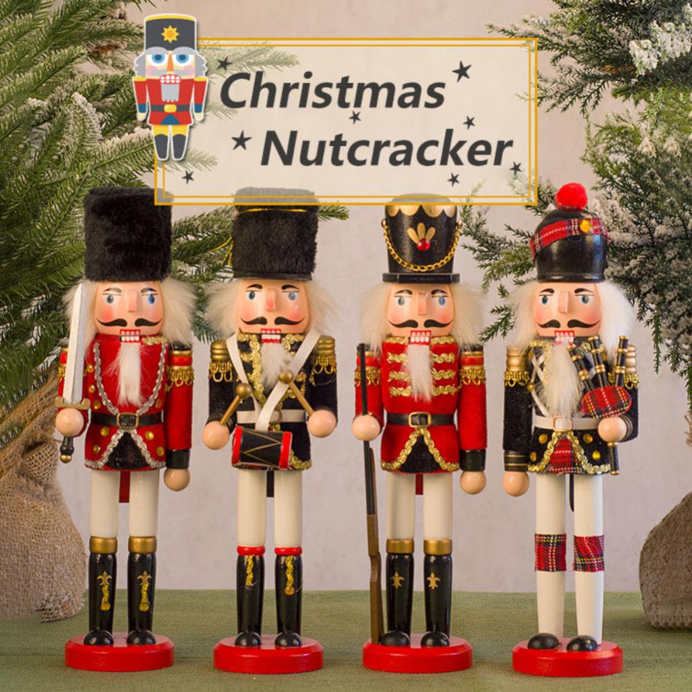 12in Christmas Nutcracker Soldier Ornaments Nutcracker Retro Christmas Ornaments