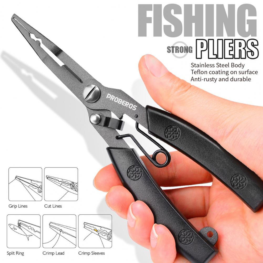 Fishing Lure Pliers  Sturdy Cozy Grip Portable  F