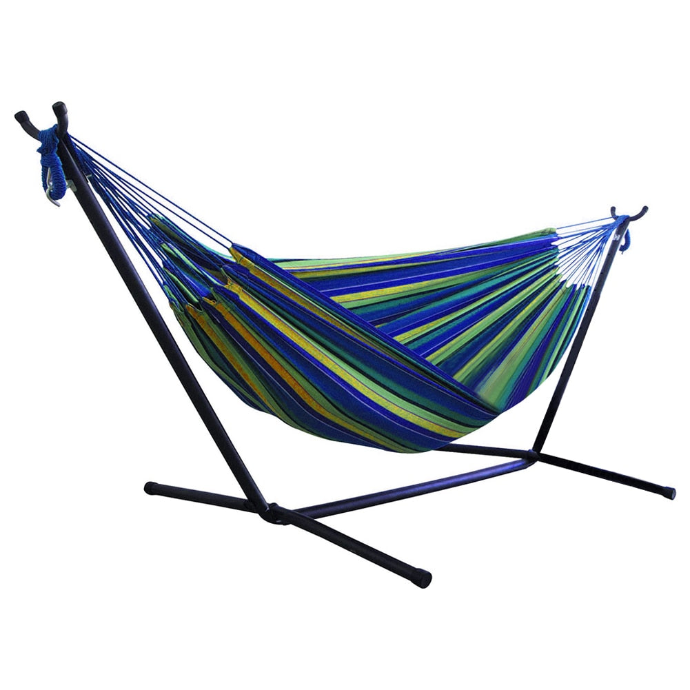 Portable Outdoor Canvas Hammock Camping