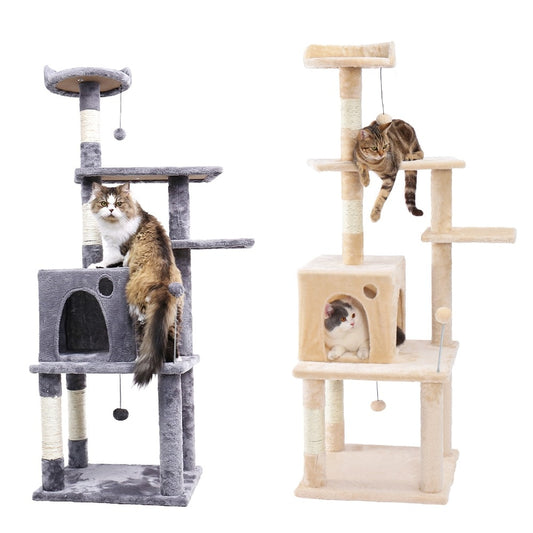 Domestic Delivery Cat Climbing Frame Cat Scratching Post Tree Scratcher