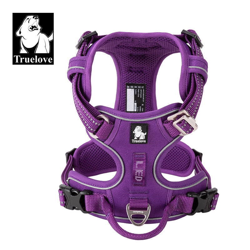 Pet Reflective Nylon Dog Harness - northstarhomeandgarden