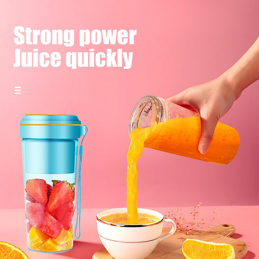 Portable Electric Juicer Handheld 270ml Juice Maker