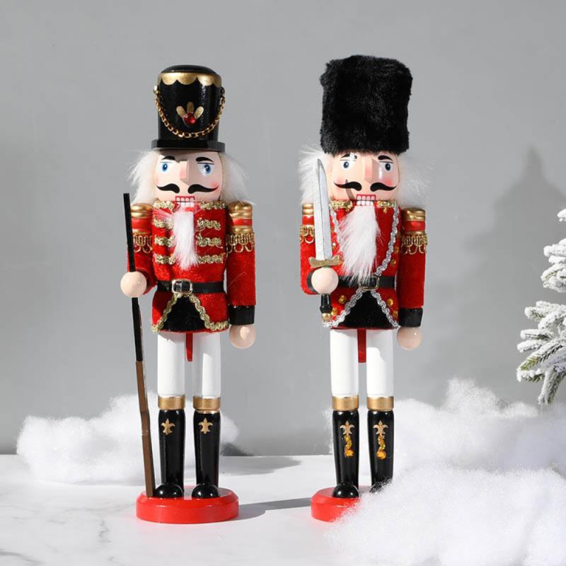 12in Christmas Nutcracker Soldier Ornaments Nutcracker Retro Christmas Ornaments