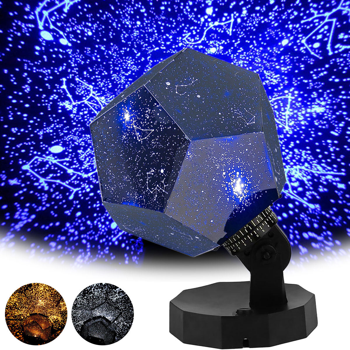 Star Projector Galaxy Lamp Starry Sky Night