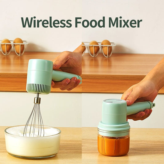 Electric Wireless Egg / Cream / Batter Beater