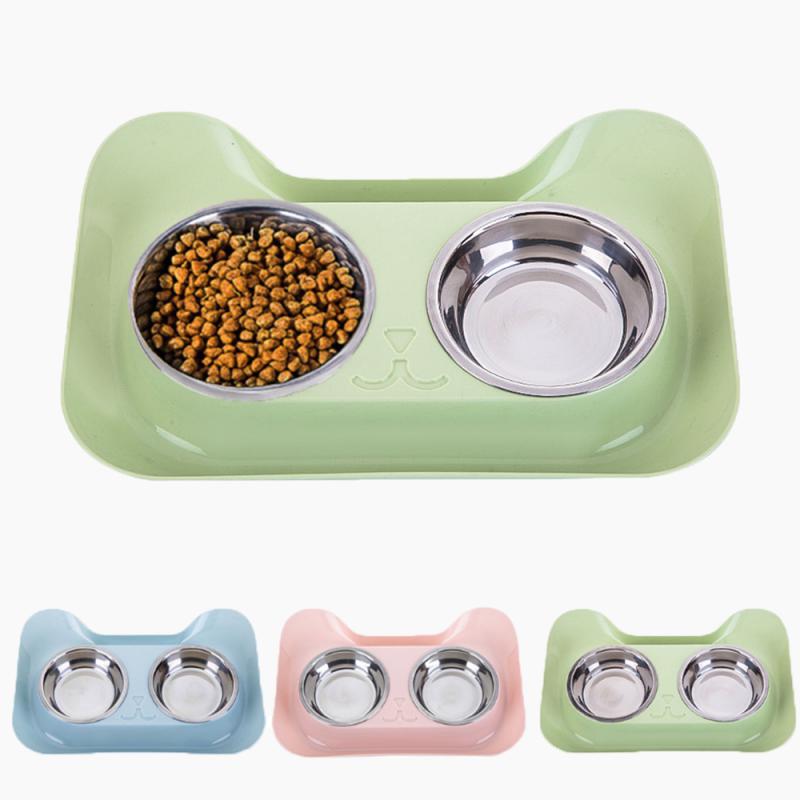 Cat Bowl Small Dog Cat Double Bowl