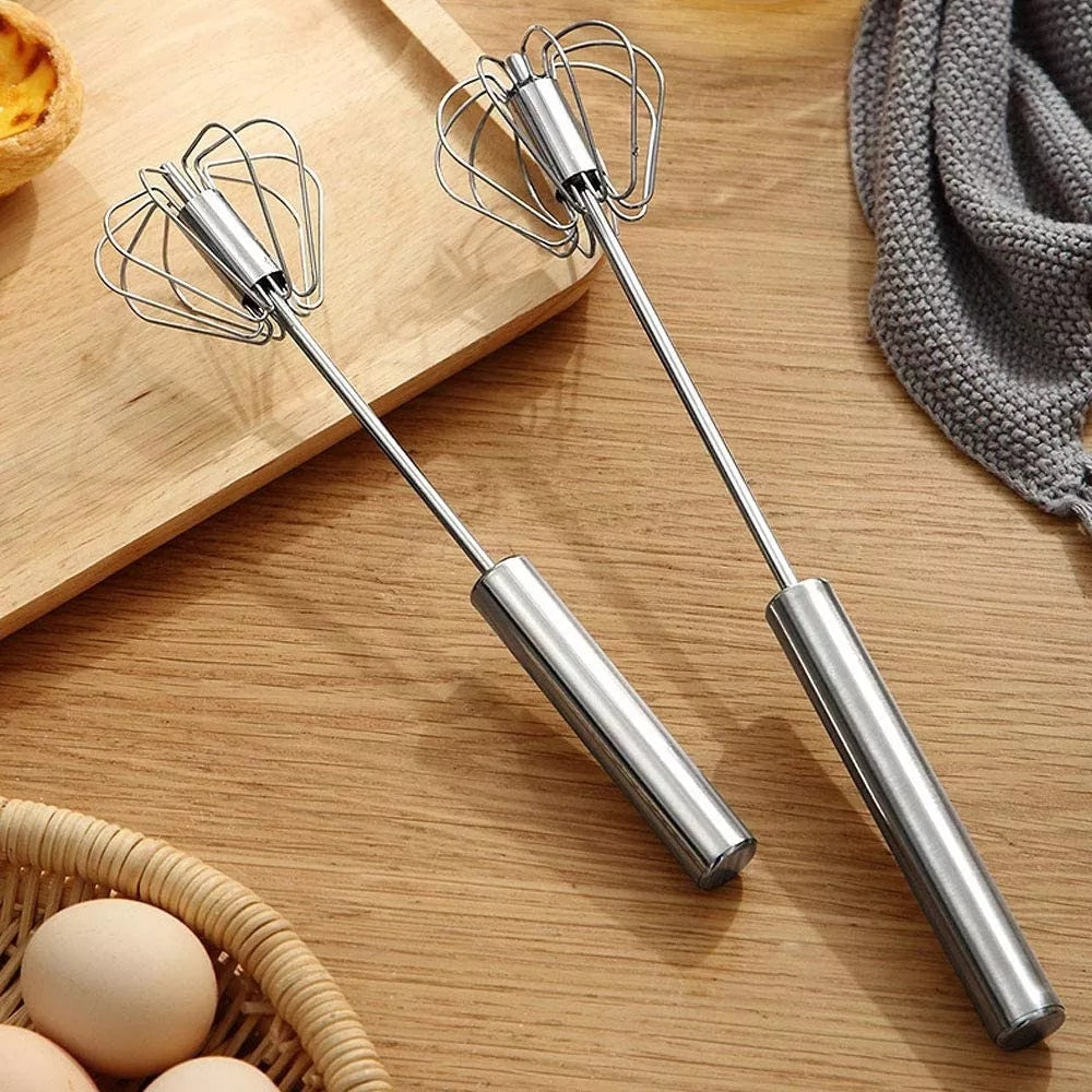 Steel Egg Whisk Kitchen Wire Balloon Whisk Milk Egg Stirrer Kitchen Baking Accessories Beater Egg Mixing Mixer Tools