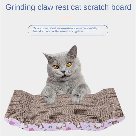 Kitten Cat Scratching Board Corrugated Paper Claw Grinder