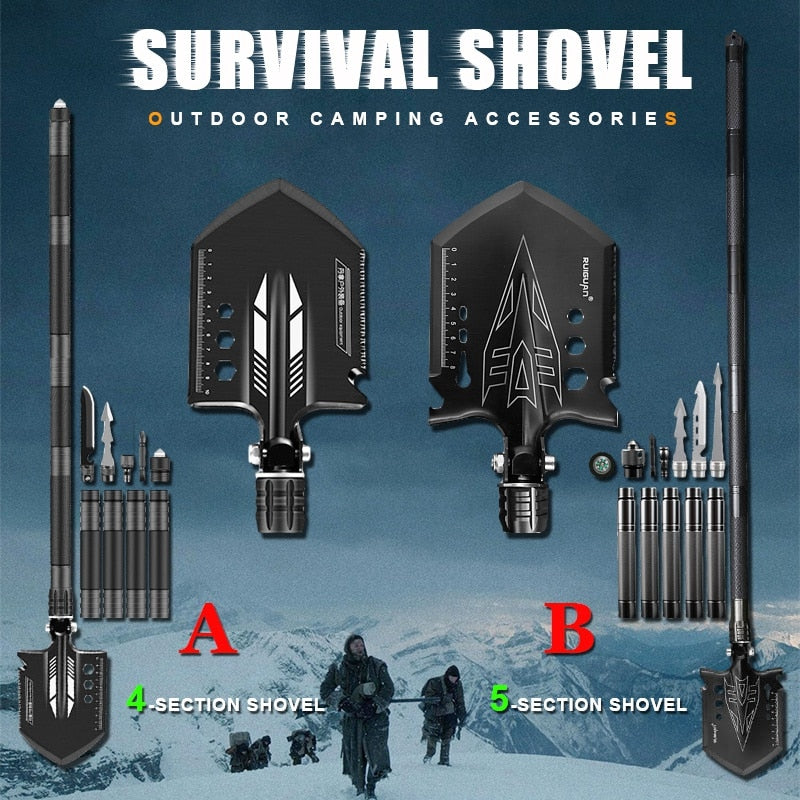 Outdoor Folding Shovel Garden Tools Set - northstarhomeandgarden