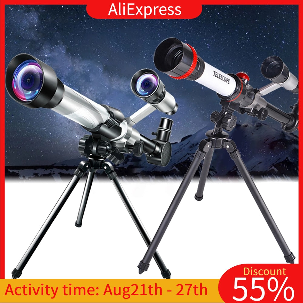 Professional Astronomical Telescope Moon / Planet Observation Telescope Gifts for Children