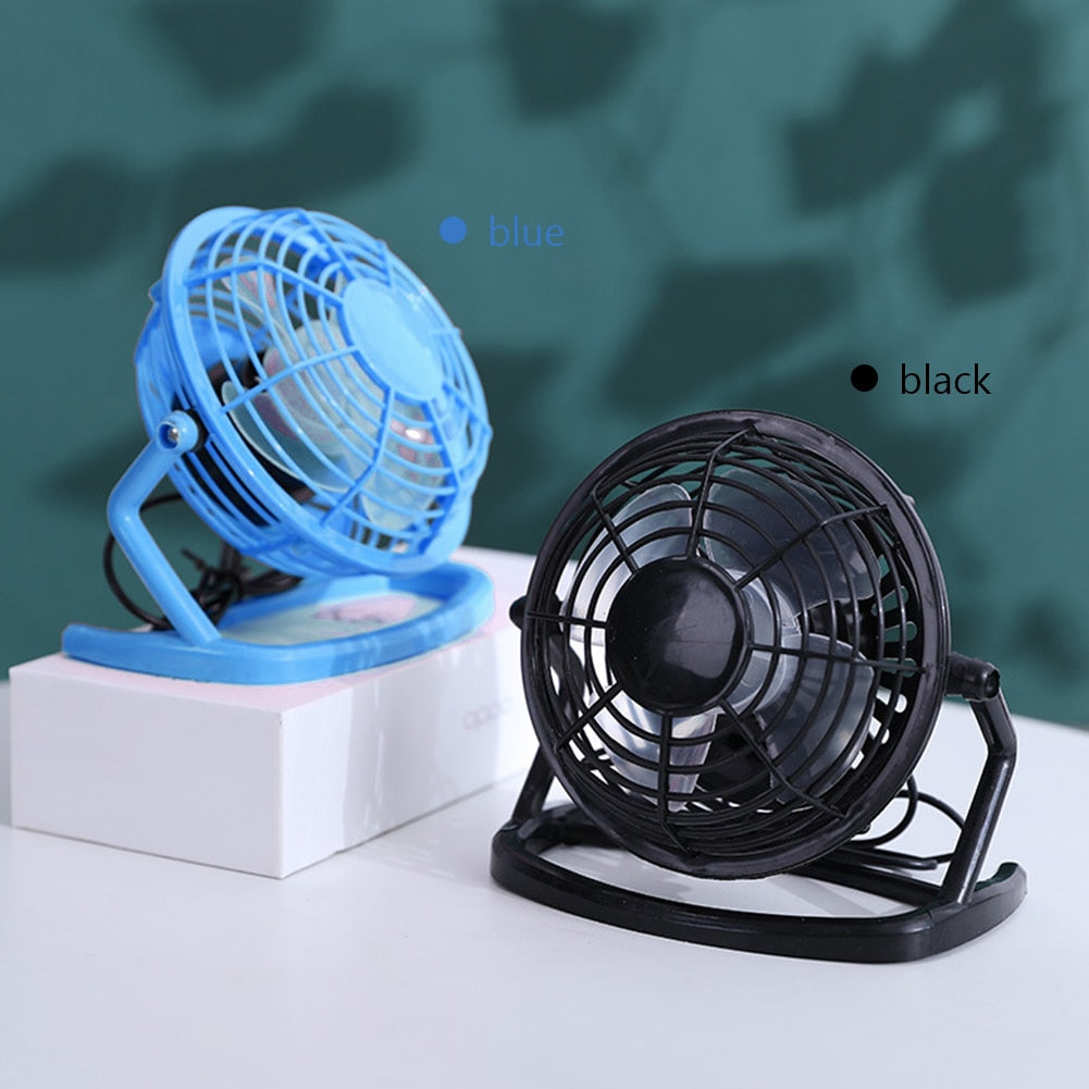 4 Inch Small Desktop Plastic Fan Mini Silent